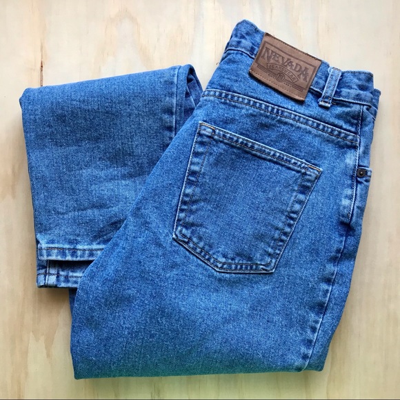 Vintage Nevada High Rise Jeans | Size 13/14 Reg, Mom Jean, High Waist - Picture 1 of 6
